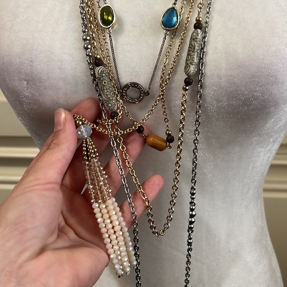 Collection of 6 Fashion Statement or Bohemian Necklaces! - Picture 17 of 17